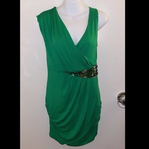 Arden B. Green Jeweled Dress